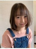 大人可愛いイメチェンモードヘアダークアッシュチェリーブラウン