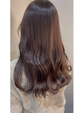 サロンドミルク 新百合ヶ丘店(salon de MiLK) ミルクティーベージュグレージュハイトーンダブルカラーインナー