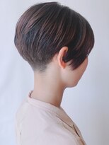 【morio原宿】刈り上げハンサムショート　前下がりショート