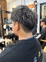 アイリーヘアデザイン(IRIE HAIR DESIGN)&nbsp;【IRIE HAIR赤坂】ハイライトメッシュシルバーアッシュ