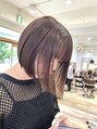 ネオリーブウリ 二子玉川店(Neolive uri) 水素カラーでダメージを抑えて艶のあるまとまる美髪に♪二子玉川