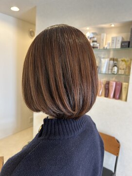 セウバイステラ(Ceu by STELLA) 大人ボブ☆ショコラブラウン