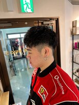 コワファーストナガサキシャンプーボーイ(COIFF1RST NAGASAKI SHAMPOO BOY)&nbsp;ベリーショート　スパイラルパーマ