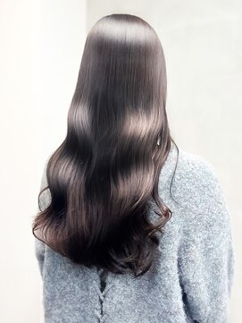 クーエフー(coo et fuu) 20代30代ダークグレージュ髪質改善カラー韓国ヘア透明感