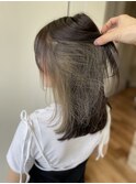 20代女性 ミルクティーベージュ