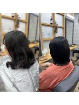 ナチュラル 泉中央店(Natural)&nbsp;泉区　泉中央　縮毛矯正　髪質改善　トリートメント　艶髪カラー