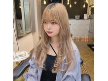 ハンナ 福岡(HANNAH)の雰囲気（プルシールエクステで作る顔まわりレイヤースタイルが人気です☆）