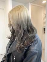 ミーム 原宿 表参道(meme)&nbsp;◎ブロンドヘアダブルカラーハイトーンカラーケアブリーチ#原宿