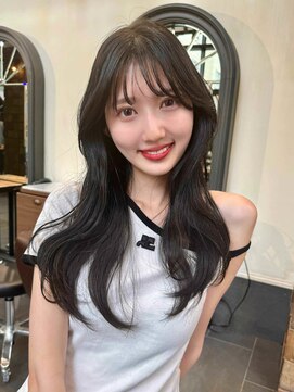 ミンクス 銀座店(MINX) 【MINX】似合わせフェミニンロングレイヤー_銀座/髪質改善