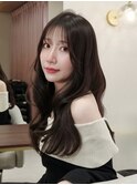 韓国ヘア名古屋ハイレイヤー顔まわりカット前髪ボブタッセル小顔