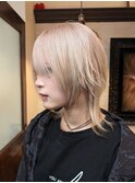 ＃ウルフカット＃ハイトーン