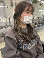 キーチェ 梅田中崎町(keych)&nbsp;レイヤーカット/くびれヘア/ハイライトカラー[梅田駅/中崎町駅]