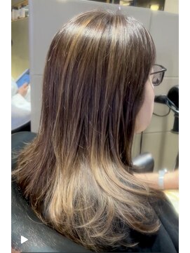 アーカイブ(archive) ブリーチハイライト × レイヤーカット　archive垂水