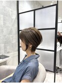 白髪ぼかし/脱白髪染め/脱白髪染めハイライト/透明感