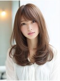 ☆ダークパープルナチュラルショートミルクブラウン髪質改善ボブ