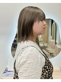 透明感×やわらか暖色カラー