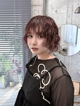 ほきもと美容室 ウェーブボブ