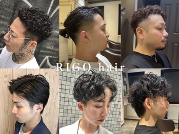 髪質改善 RIGO hair 明石 ショート/白髪ぼかし/メンズカット