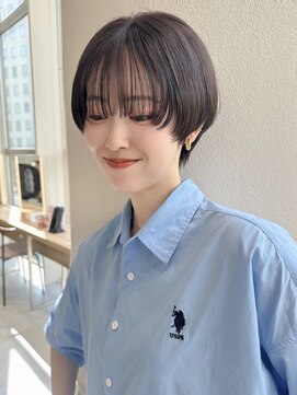 ミンクス渋谷スマートサロン(MINX shibuya smart salon) 大人マッシュショート/丸みショート／イメチェン／20代30代