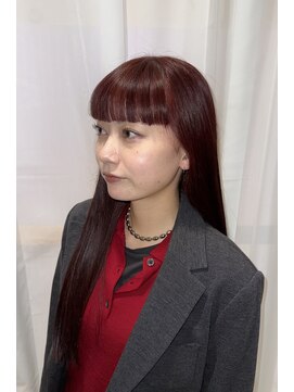 リップルクォート(LIPPUL QOT) チェリーレッド(ブリーチなしダブルカラー)