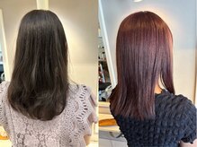 厳選されたこだわり商材を使用！【髪質改善/カラー】