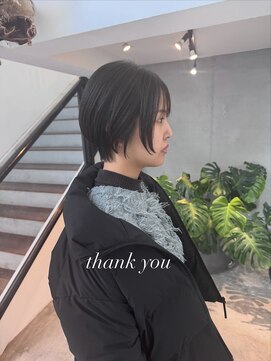 エムドットヘアーサロン(M. hair salon) 【栗本浩司】ガーリッシュショート