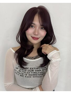 アム 表参道(am) ワインレッドカラー