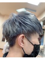 ルスト 成増店(Lust)&nbsp;#アッシュグレーカラー#メンズカット