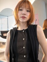 ミンクス渋谷スマートサロン(MINX shibuya smart salon)&nbsp;ナチュラルモードなレイヤーボブ×マッシュウルフ