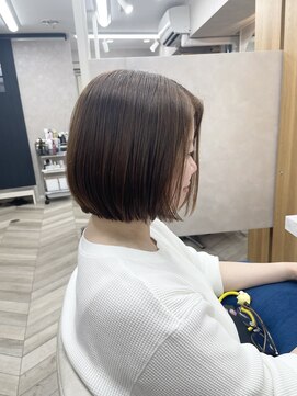 キラーナセンダイ(KiRANA SENDAI) 髪質改善メテオストレート×ナチュラルボブ
