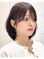 ヨリ ルトロワ 札幌大通(yori Le_trois)&nbsp;前髪イメチェンピンクベージュクールショートレイヤーカット