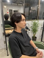 ガイ ラタン ウエスト(GUY lattan west)&nbsp;MEN'S/メンズウルフ/曲がる縮毛矯正/松戸駅/センターパート