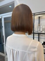 クララジャパン ナベシマ(CLALA JAPAN Nabeshima)&nbsp;髪質改善　縮毛矯正　顔まわり　韓国風　ミディアムレイヤー