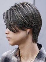 RETOUCH by fifth 銀座 ll Men's salon【10月26日NEW OPEN(予定)】&nbsp;銀座メンズパーマフェザーパーマハイライトセンターパートゆるめ