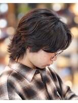 OWN Men's salon【オウン】 ニュアンスパーマ×ウルフカット