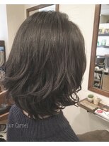 ガーネット(Garnet) ふんわりくせ毛風ボブ