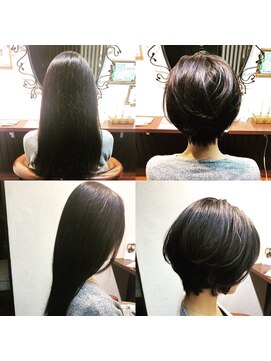 フィン(FiN by allure) 【池袋の髪質改善専門店FiN by allure】バッサリショート☆