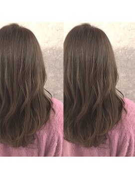 ロンド ルージュ 銀座店(Lond rouge) 【佐藤詩穂】透明感カラー☆ラベンダーアッシュ