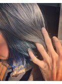 シルバーグレーインナーユニコーン