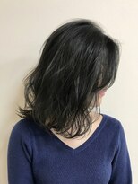 アヴァンス 神戸元町店(AVANCE.)&nbsp;ダークカラー×ゆるふあミディアム