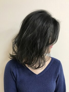 アヴァンス 神戸元町店(AVANCE.) ダークカラー×ゆるふあミディアム