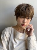 大人ショート&重めうざバング