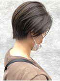 〈清澄白河 半個室〉ハンサムショート/シアーグレージュ