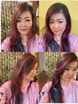 モーイトウキョウ美容室(Mooi Tokyo美容室) インナーカラー・ハイライト、デザインカラー