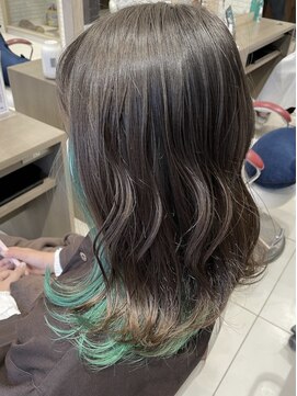 アース 二俣川店(HAIR&MAKE EARTH) インナーカラー！