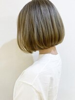 モリオ フロム ロンドン 成増店&nbsp;【morio成増/玉井】グレージュ　ハイトーン　ボブ