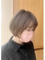 シャメル(Chamel)&nbsp;大人可愛いひし形ショートボブ◇20代30代40代