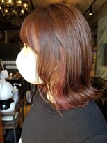 ユーアールキャッスル(UR CASTLE) インナーカラー コーラル