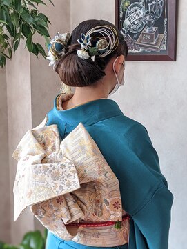 サクライ美容室 成人式のセット