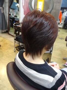 ヴァンテアン 巣鴨店 30代40代50代◎大人ナチュラルショートボブ☆白髪染め 西ヶ原